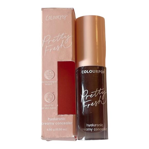 NEW ColourPop Pretty Fresh CONCEALER 220C Deep Dark 0.30 oz Applicator Wand Box - Picture 1 of 7